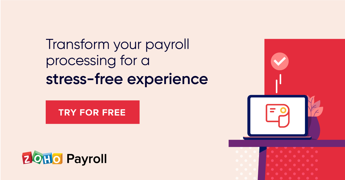 Zoho Payroll - HR Management